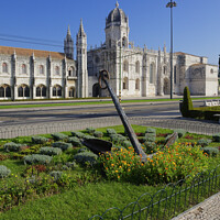 Buy canvas prints of Majestic Jeronimos Monastery by Dudley Wood