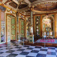 Buy canvas prints of Queluz Palace by Dudley Wood