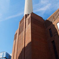 Buy canvas prints of Iconic London Chimney by Dudley Wood