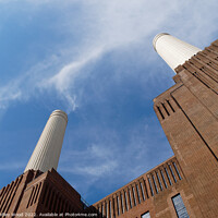 Buy canvas prints of Iconic Brick Building of London by Dudley Wood