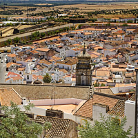 Buy canvas prints of Elvas view by Dudley Wood