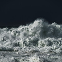 Buy canvas prints of Majestic Turbulent Waves by Dudley Wood
