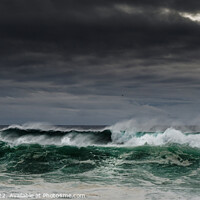 Buy canvas prints of Majestic storm at Cabo Raso by Dudley Wood