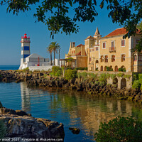 Buy canvas prints of Santa Marta lighthouse by Dudley Wood