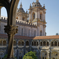 Buy canvas prints of Alcobaça Monastery 2 by Dudley Wood