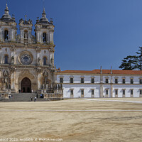 Buy canvas prints of Alcobaça Monastery 4 by Dudley Wood