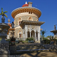 Buy canvas prints of Monserrate Villa 1 by Dudley Wood