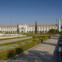 Buy canvas prints of Jeronimos Monastery by Dudley Wood