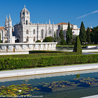 Buy canvas prints of Jeronimos monastery by Dudley Wood