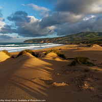 Buy canvas prints of Guincho stormy 1 by Dudley Wood