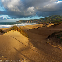 Buy canvas prints of Guincho stormy 2 by Dudley Wood