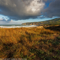 Buy canvas prints of Guincho stormy 3 by Dudley Wood