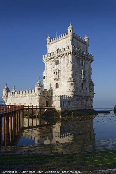 Belem Tower Picture Board by Dudley Wood