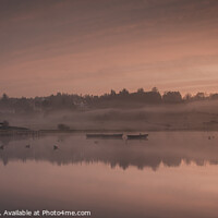 Buy canvas prints of Early morning at Knapps Loch by Pete Stevens