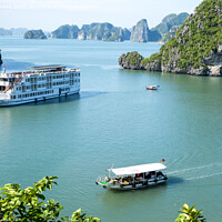 Buy canvas prints of Halong Bay Vietnam by martin berry