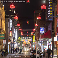 Buy canvas prints of Melbourne Chinatown Australia by martin berry