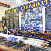 Buy canvas prints of Whitby Lifeboat Museum Yorkshire by martin berry