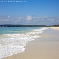 Buy canvas prints of White sands of Hyams Beach Australia by martin berry