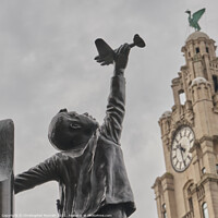 Buy canvas prints of Liverpool Blitz Memorial by Christopher Murratt