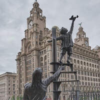 Buy canvas prints of Liverpool Blitz Memorial by Christopher Murratt