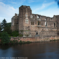 Buy canvas prints of Newark Castle across the river Trent by Benjamin Elliott