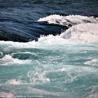 Buy canvas prints of Sea Waves Abstract Art  by Errol D'Souza