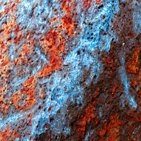 Buy canvas prints of Sky Blue and Rusty Red by Errol D'Souza