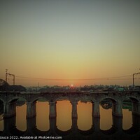 Buy canvas prints of Harris Bridge Pune by Errol D'Souza