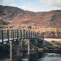Buy canvas prints of Lake District Bridge by James Brodnicki