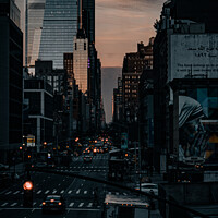 Buy canvas prints of New York Street by James Brodnicki
