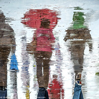 Buy canvas prints of Rainy Days by Richard Stoker