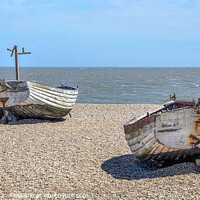 Buy canvas prints of Waiting For The Tide by Richard Stoker