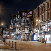 Buy canvas prints of An evening In Chester by Richard Stoker