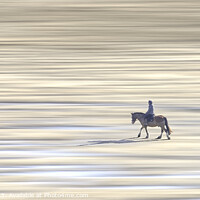 Buy canvas prints of A Ride On The Beach by Richard Stoker