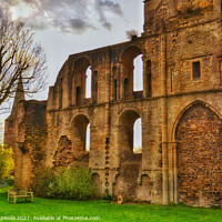 Buy canvas prints of The ancient Abbey by Arion Espinola