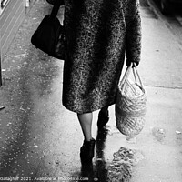 Buy canvas prints of Manchester Shopper  by Anselm Gallagher