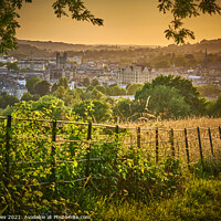 Buy canvas prints of View over the city of bath by simon lees