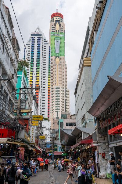 The Baiyoke Tower of Bangkok in Thailand Asia Picture Board by Wilfried Strang