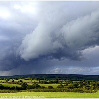 Buy canvas prints of Angry Skies by BARBARA RAW