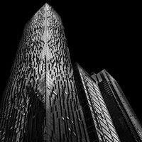 Buy canvas prints of Black and White Architecture building of City of Melbourne, Australia. by Maggie Bajada