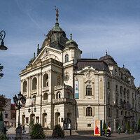 Buy canvas prints of Architecture of Theatre in Kosice, Hungary. by Maggie Bajada