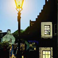 Buy canvas prints of Lamplight Supper by Tim Shaw