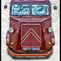 Buy canvas prints of classic French commercial Van   Others  by Tim Shaw