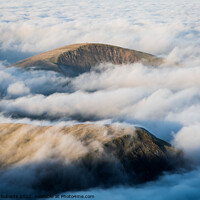 Buy canvas prints of Above the Clouds by Gerwyn Roberts