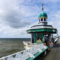 Buy canvas prints of Food shop on Blackpool Pier. UK by Ian Miller