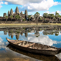 Buy canvas prints of Angkor Wat by Ian Miller