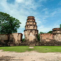 Buy canvas prints of Temple at Angkor by Ian Miller