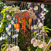 Buy canvas prints of Wind Chimes by Ian Miller