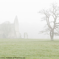 Buy canvas prints of Nature and Old Stone on a Misty Morning by Alan Jackson