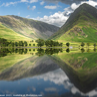 Buy canvas prints of Buttermere by Brett Gasser